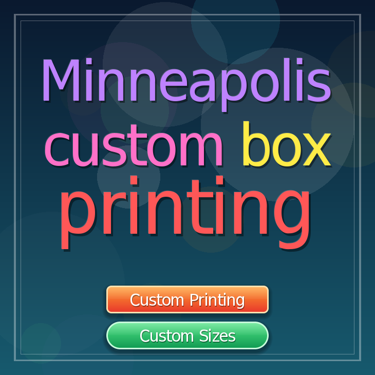 Minneapolis custom box printing