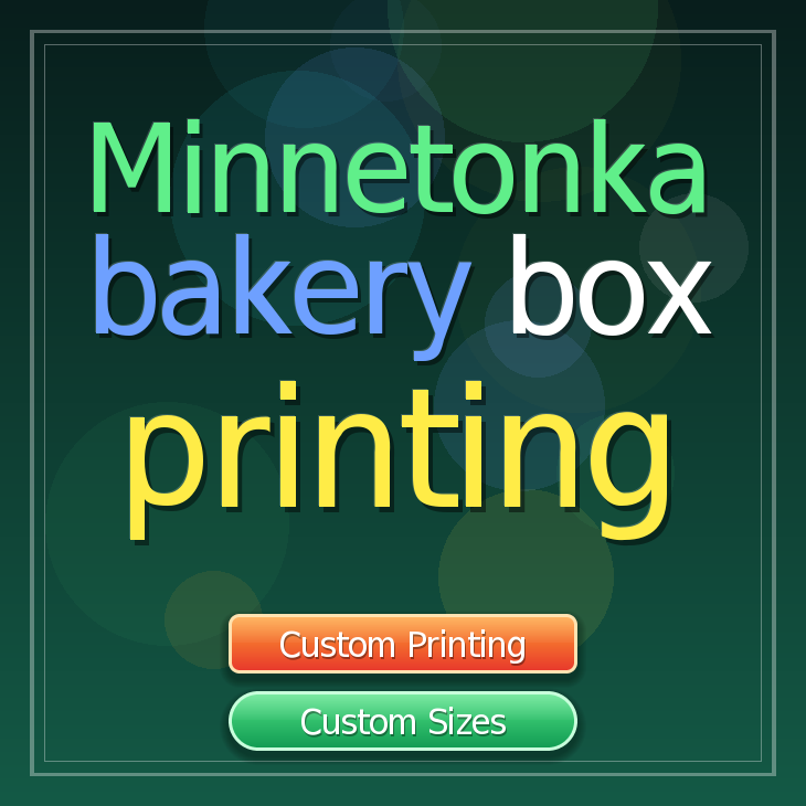 Minnetonka bakery box printing