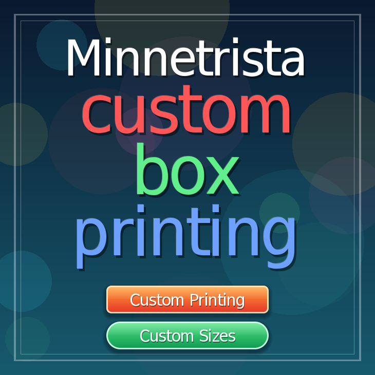 Minnetrista custom box printing