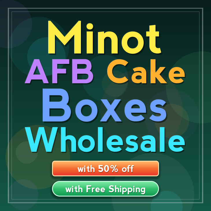 Minot Afb cake boxes