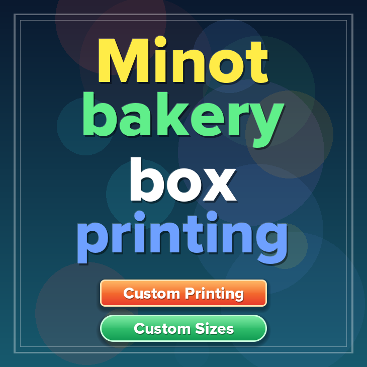Minot bakery box printing