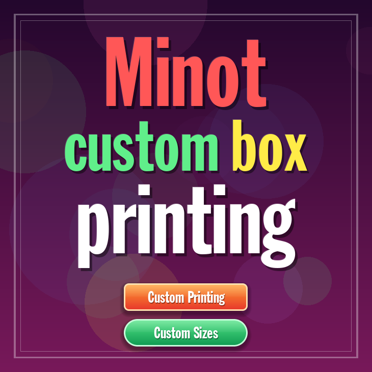 Minot custom box printing
