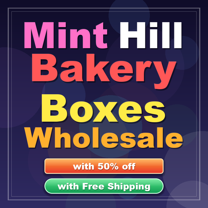 Mint Hill bakery boxes