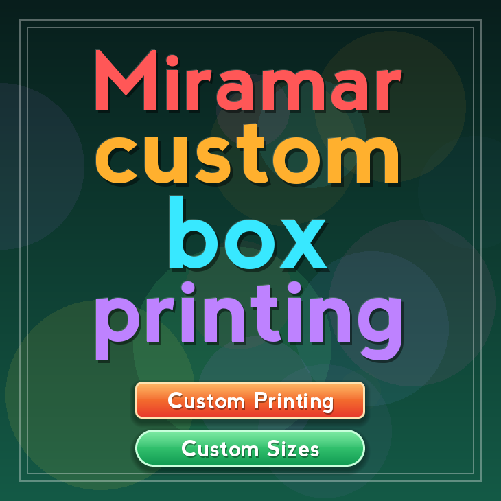 Miramar custom box printing