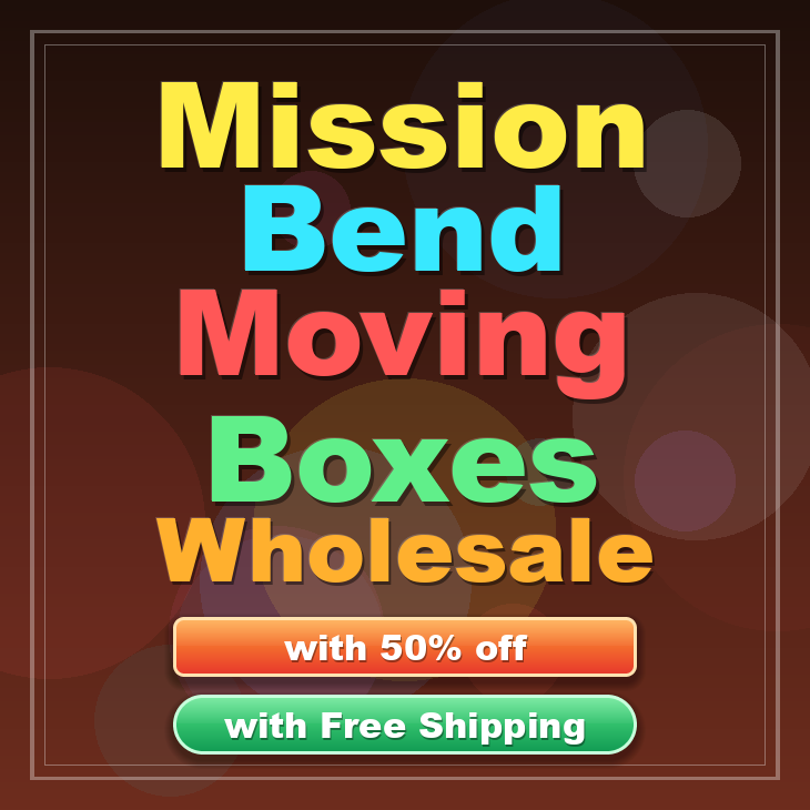 Mission Bend moving boxes