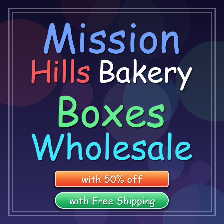 Mission Hills bakery boxes