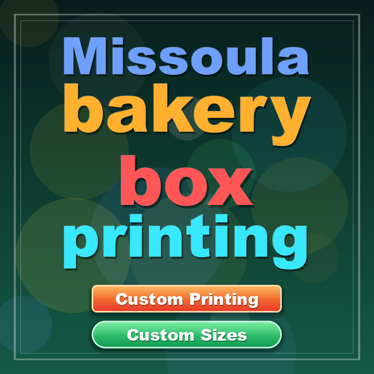 Missoula bakery box printing