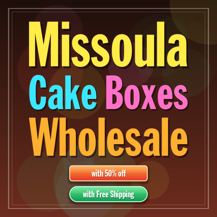 Missoula cake boxes