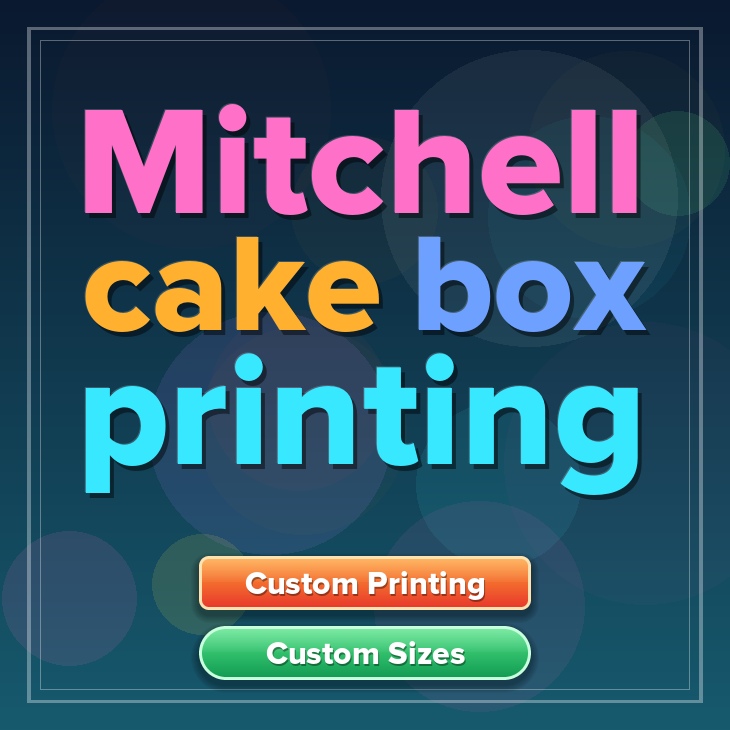 Mitchell cake box printing