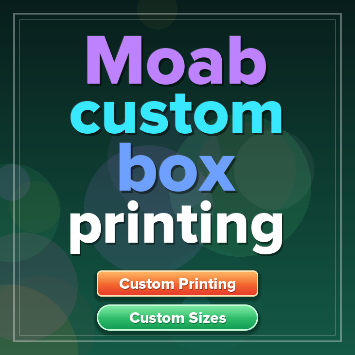 Moab custom box printing