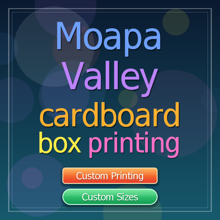 Moapa Valley cardboard box printing