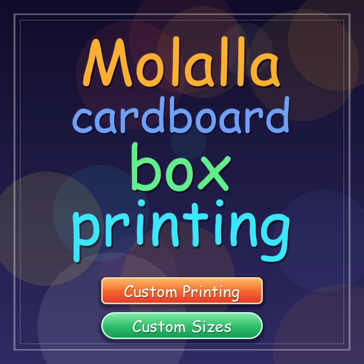 Molalla cardboard box printing