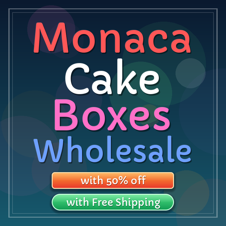 Monaca cake boxes