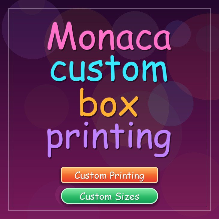 Monaca custom box printing