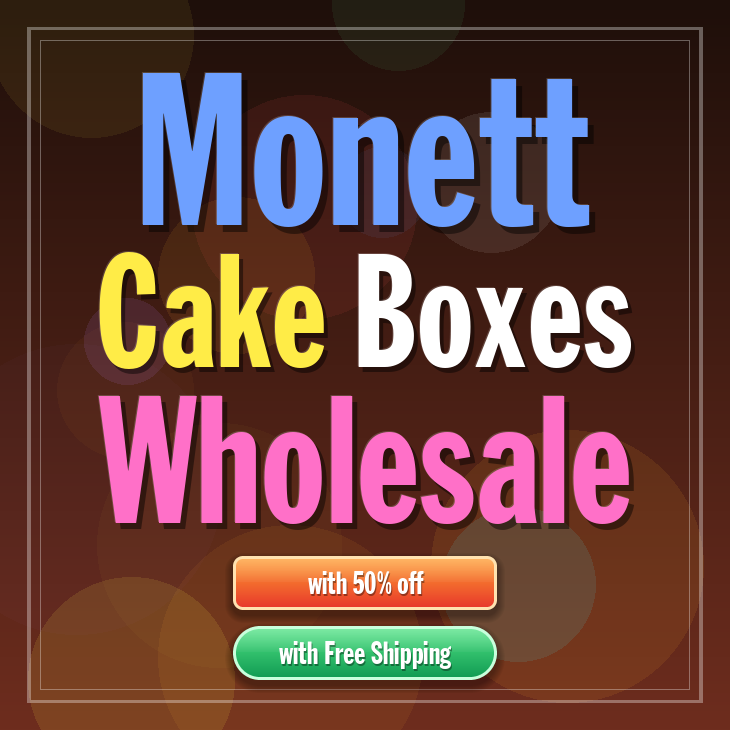 Monett cake boxes