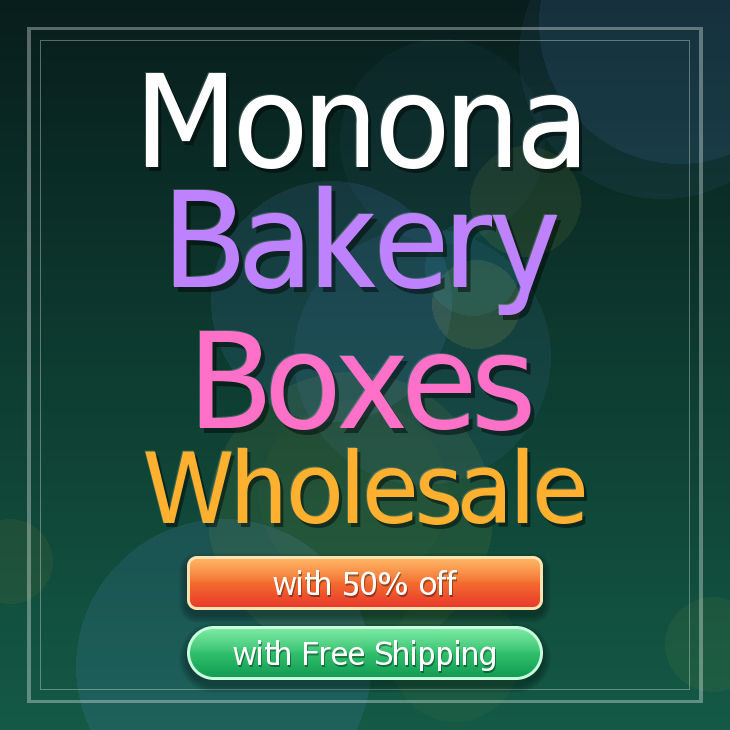 Monona bakery boxes
