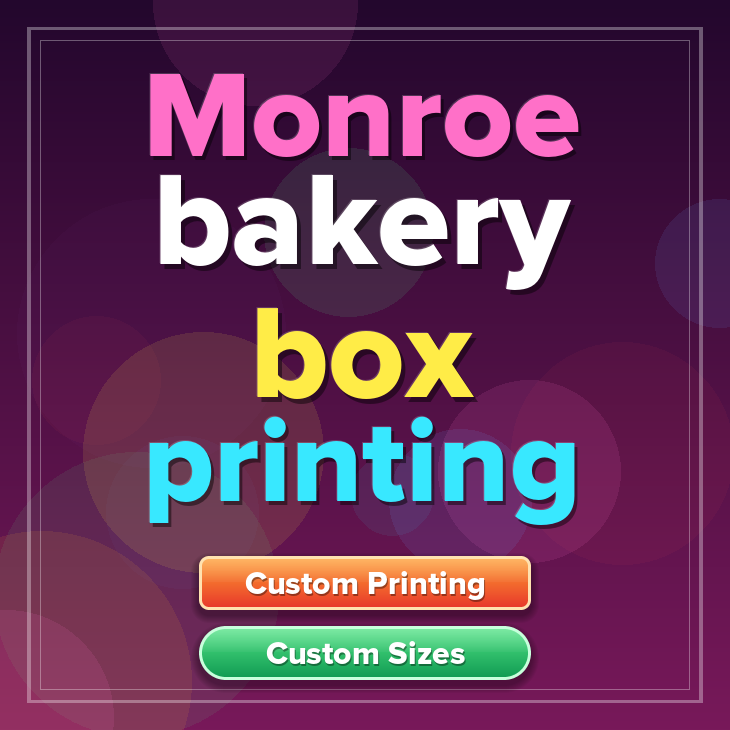 Monroe bakery box printing
