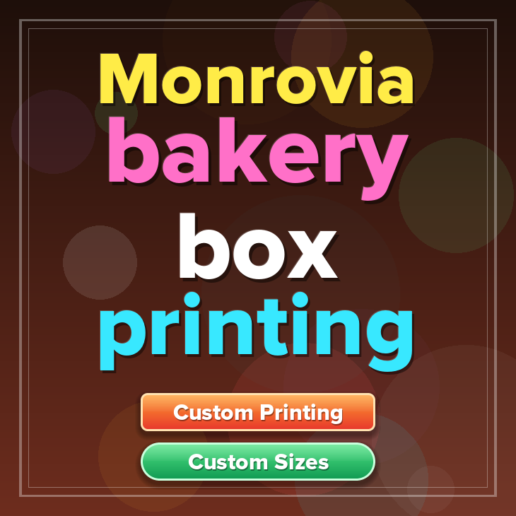 Monrovia bakery box printing