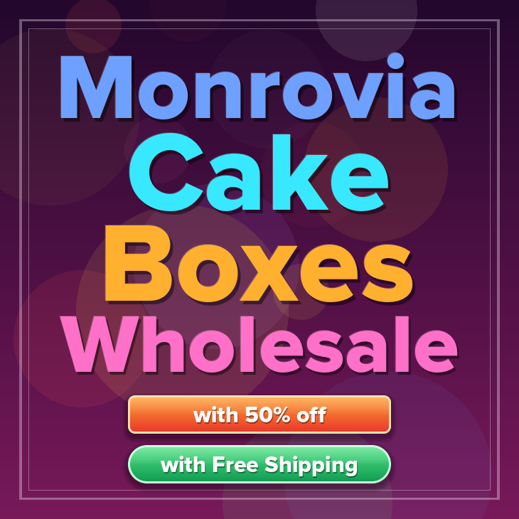 Monrovia cake boxes