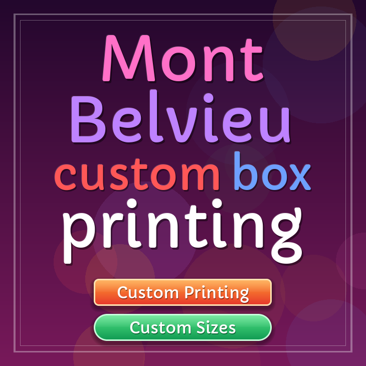 Mont Belvieu custom box printing