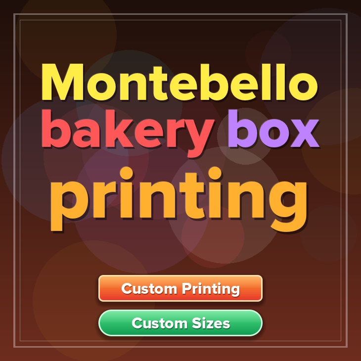 Montebello bakery box printing