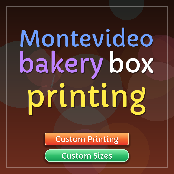 Montevideo bakery box printing