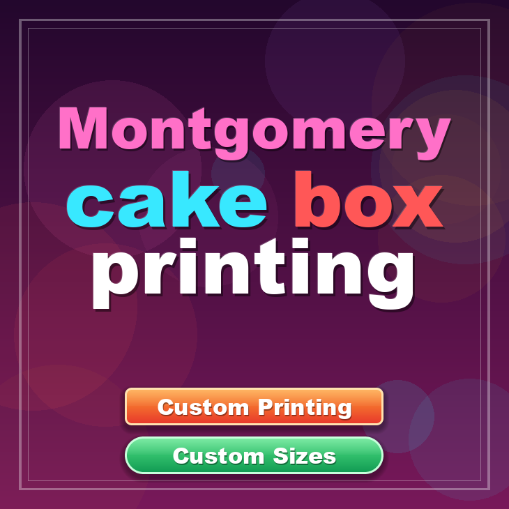 Montgomery cake box printing