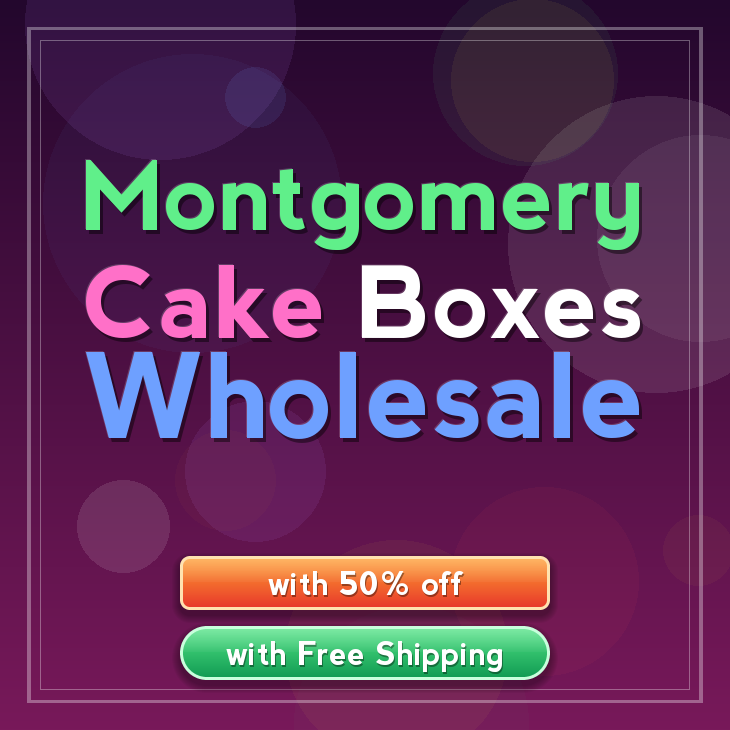 Montgomery cake boxes