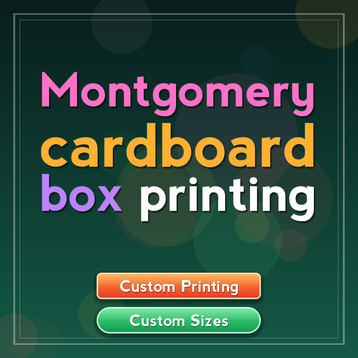 Montgomery cardboard box printing