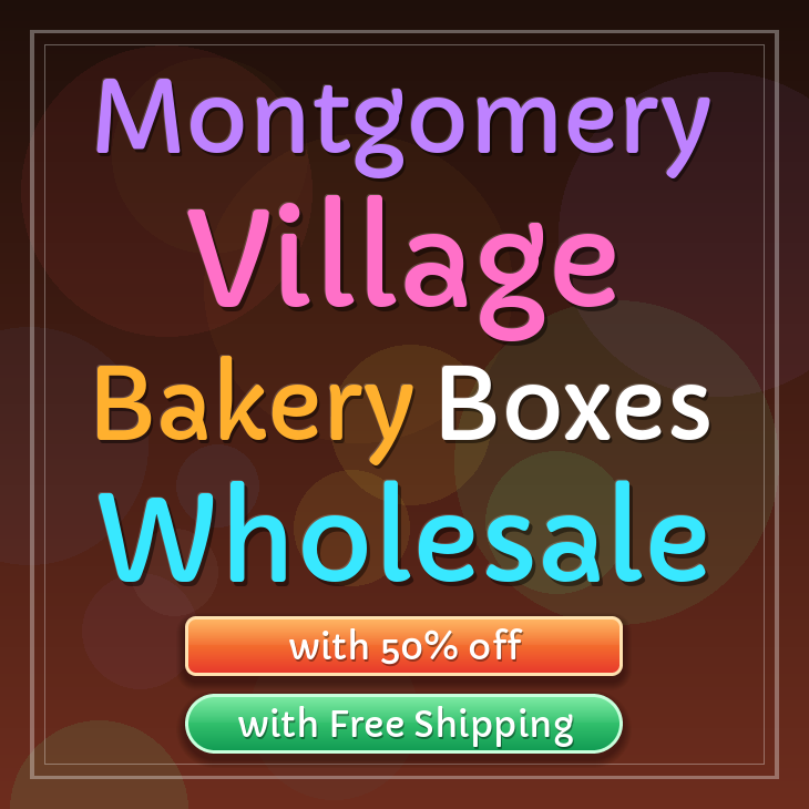 Montgomery Village bakery boxes