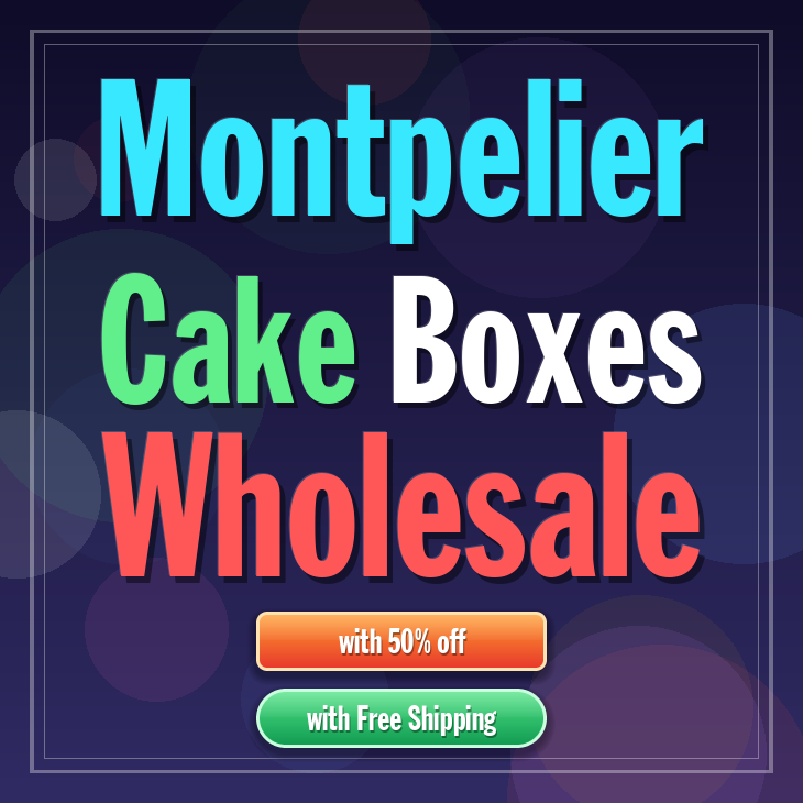 Montpelier cake boxes