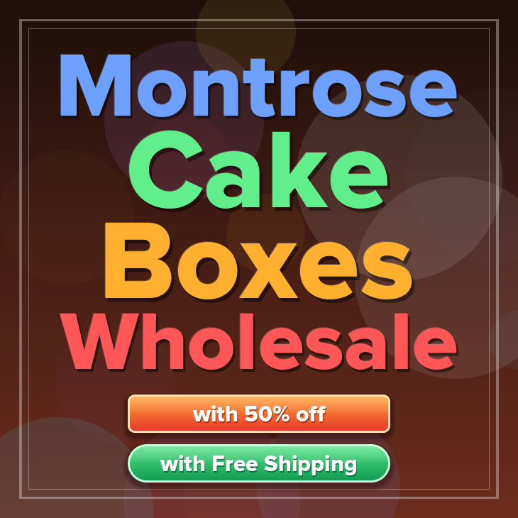 Montrose cake boxes