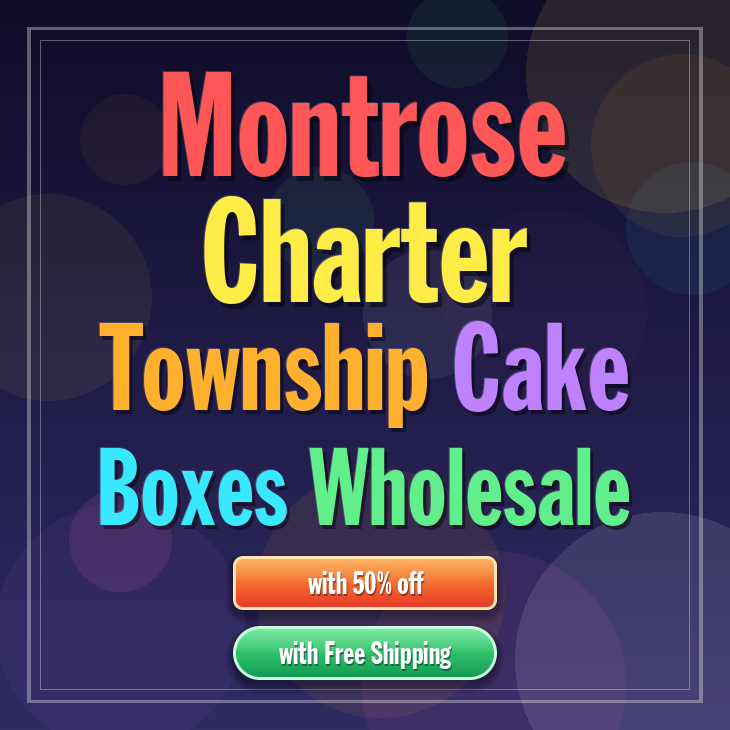 Montrose Charter Township cake boxes