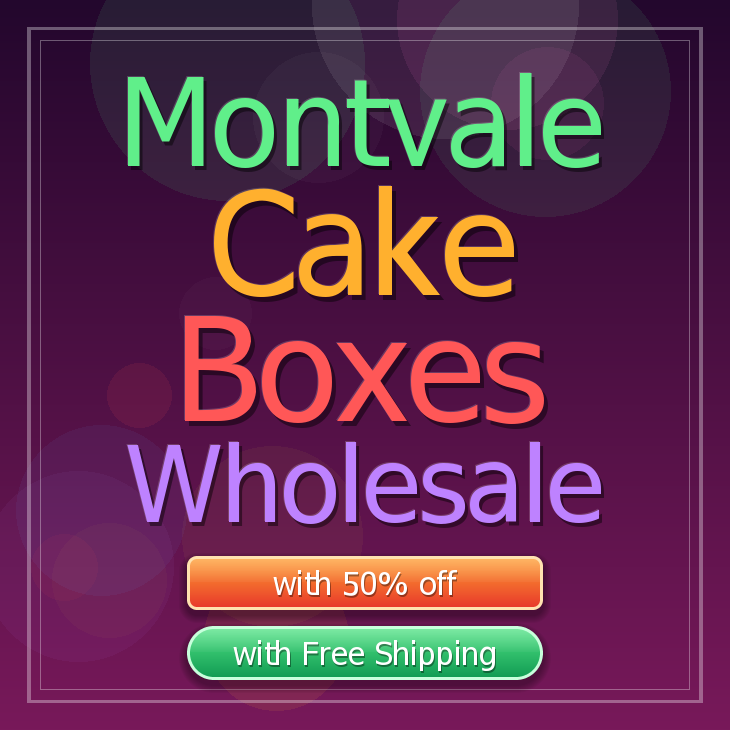 Montvale cake boxes