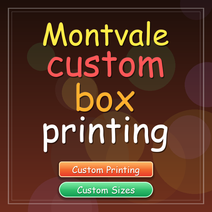 Montvale custom box printing