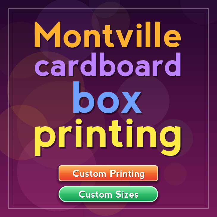 Montville cardboard box printing