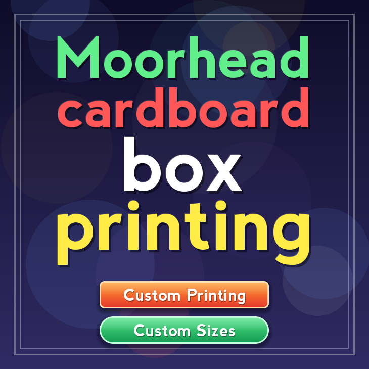Moorhead cardboard box printing