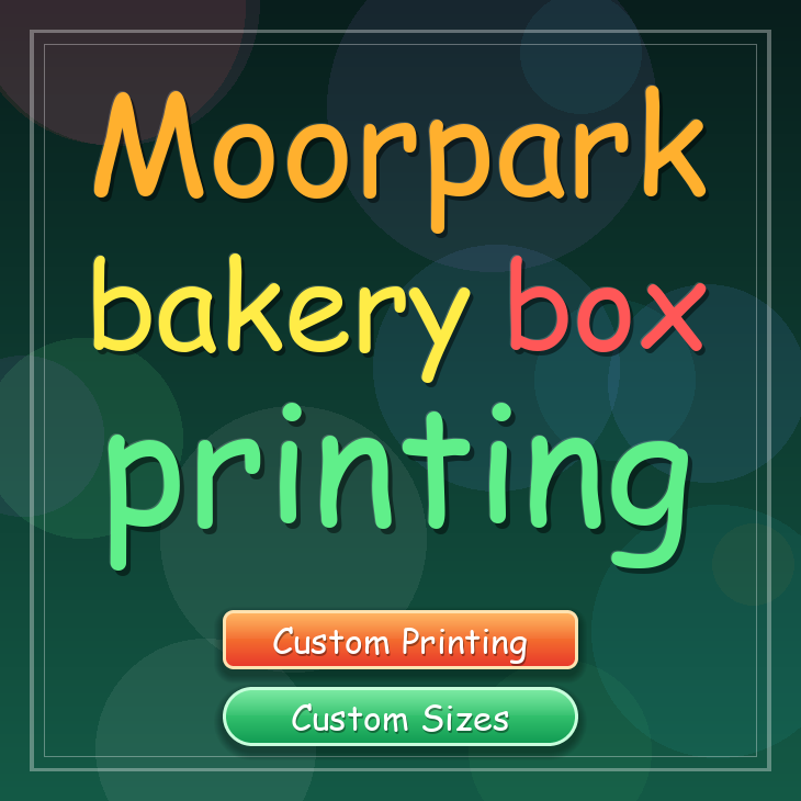 Moorpark bakery box printing