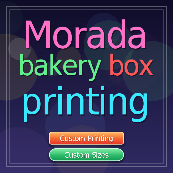 Morada bakery box printing