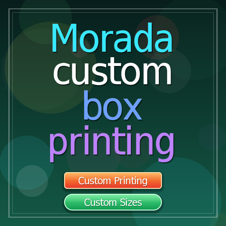 Morada custom box printing