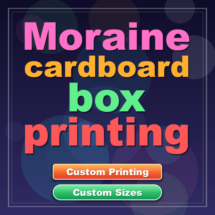 Moraine cardboard box printing