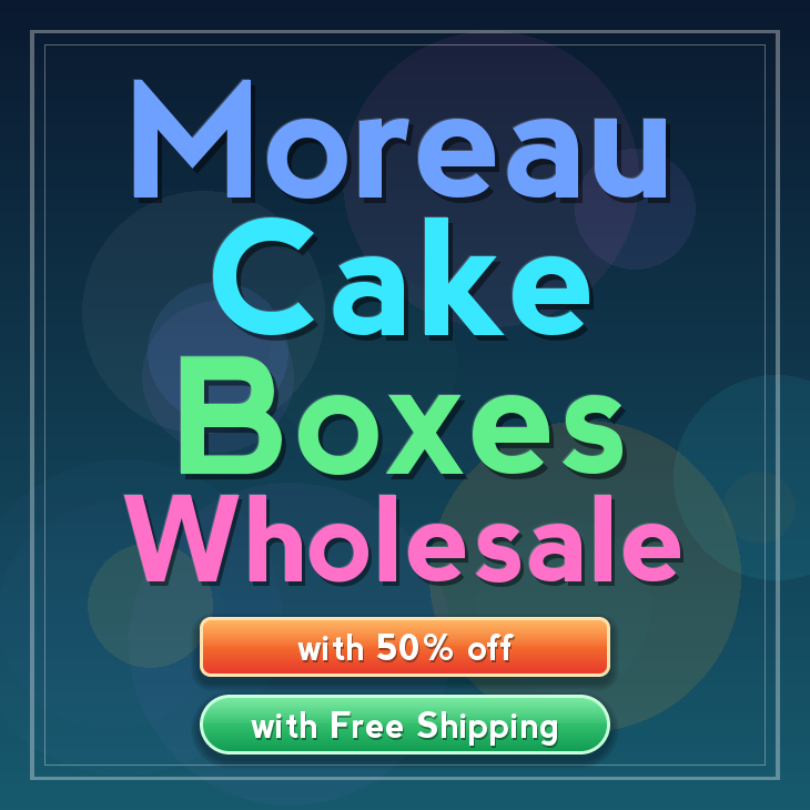 Moreau cake boxes