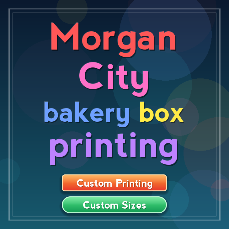 Morgan City bakery box printing