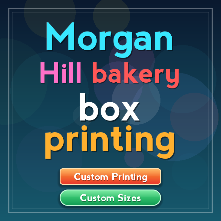 Morgan Hill bakery box printing