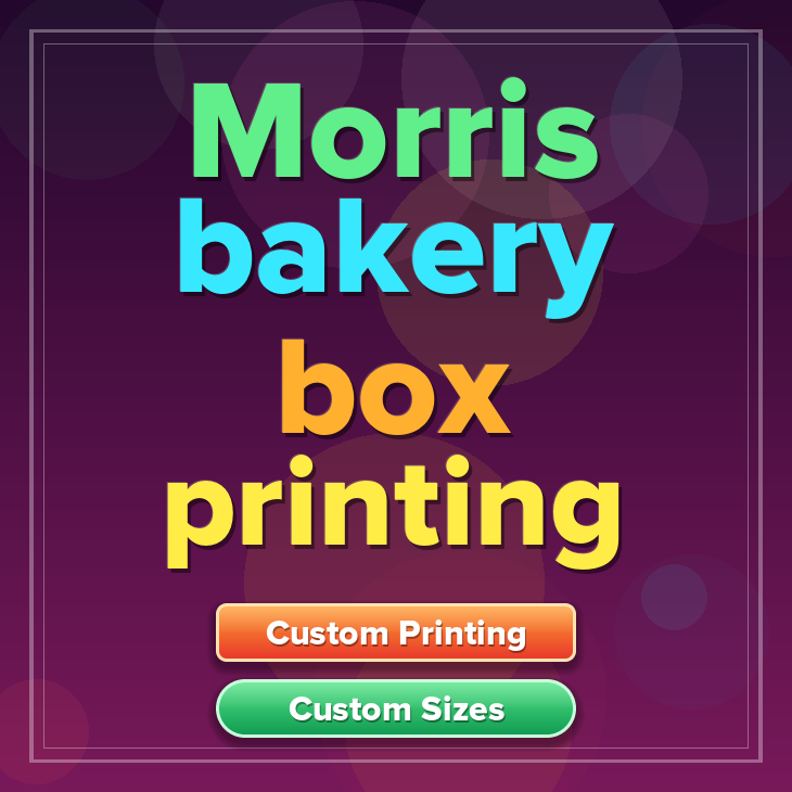 Morris bakery box printing