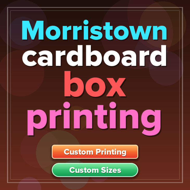Morristown cardboard box printing