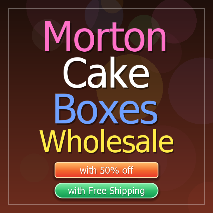 Morton cake boxes