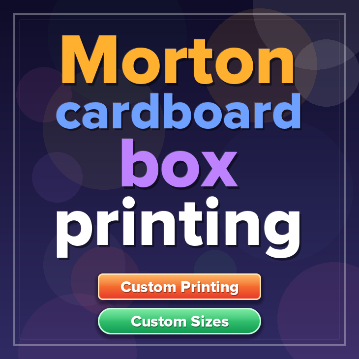 Morton cardboard box printing