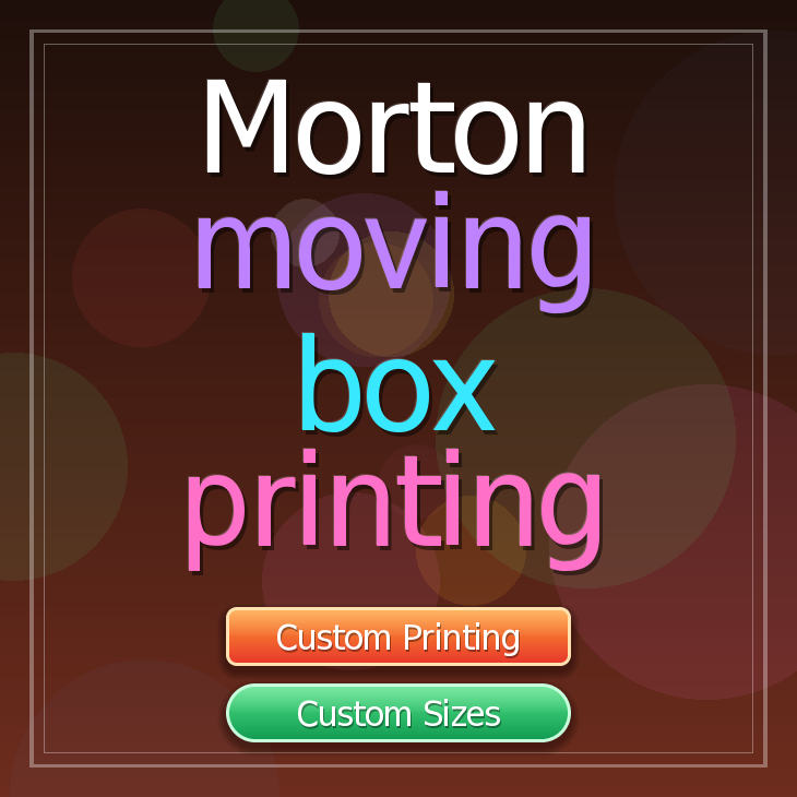 Morton moving box printing