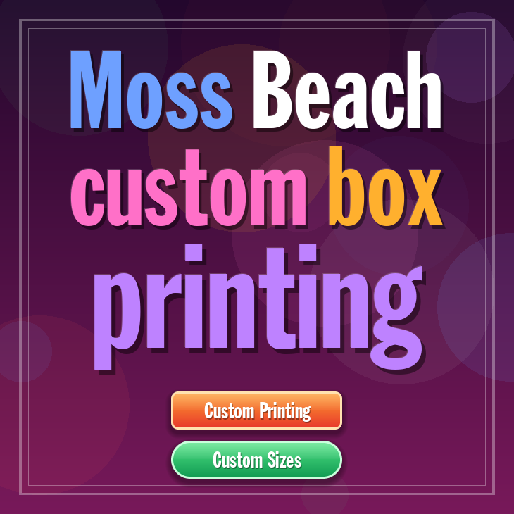 Moss Beach custom box printing